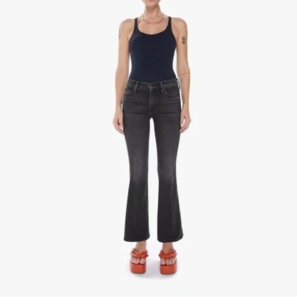 Mother The Weekender Flare Jeans in Deep End Womens Size 27 - Picture 1 of 8